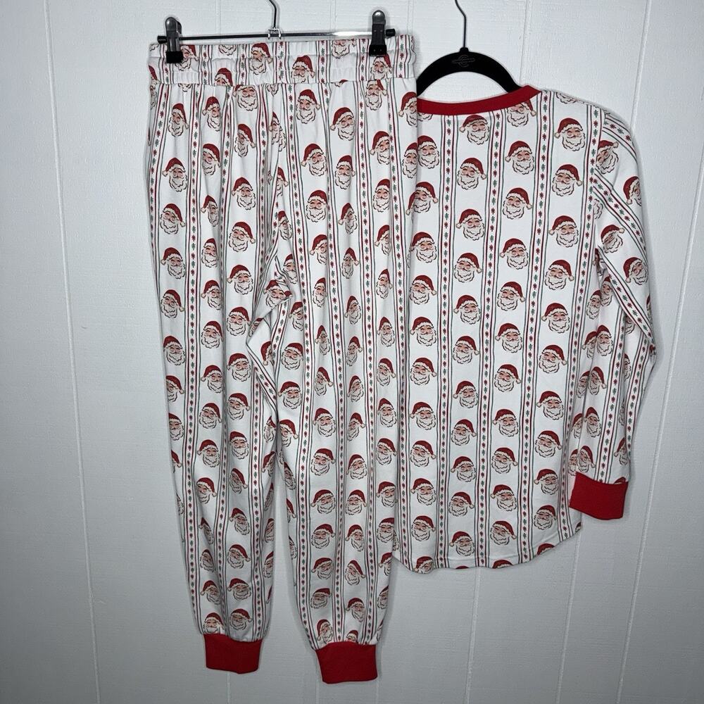Posh Pickle Women’s Jolly Old Saint Nick Lounge Set Pajamas Christmas Size S NWT - Picture 3 of 6